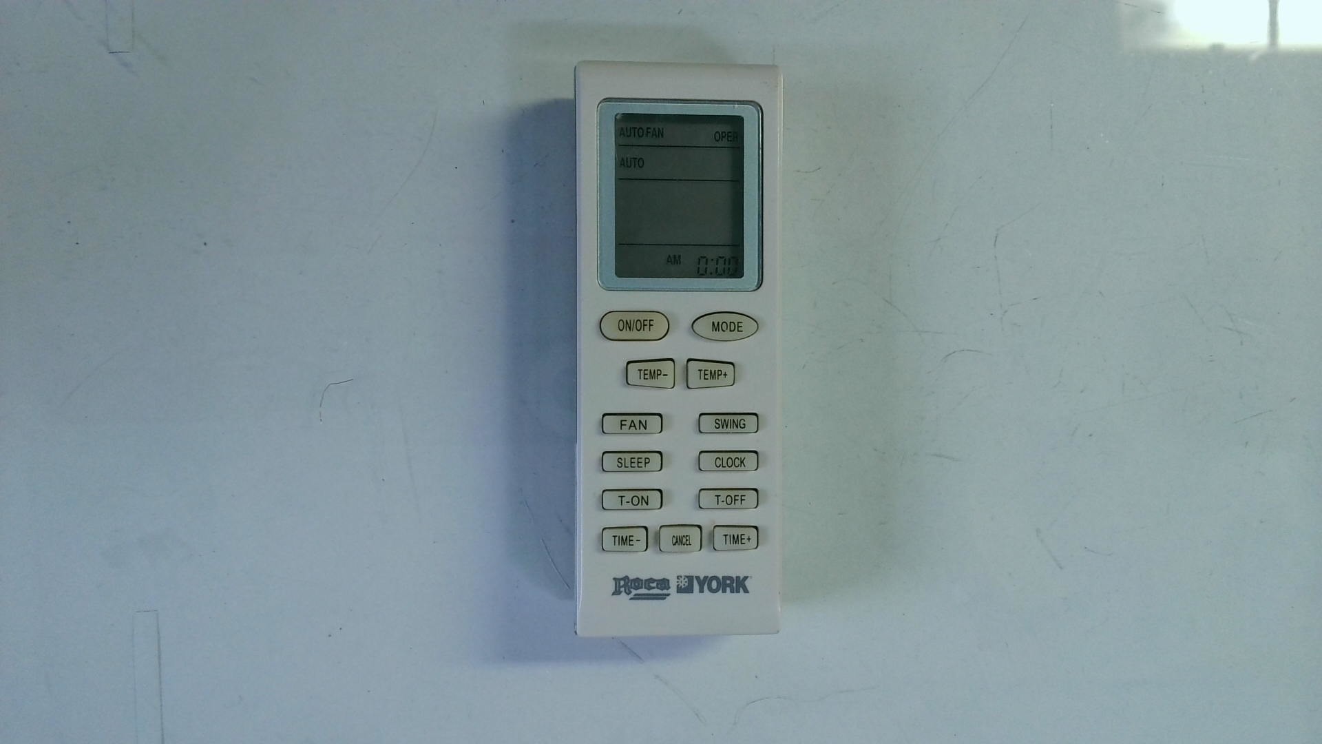 MANDO MANUAL ROCA YORK YB19 MAD03