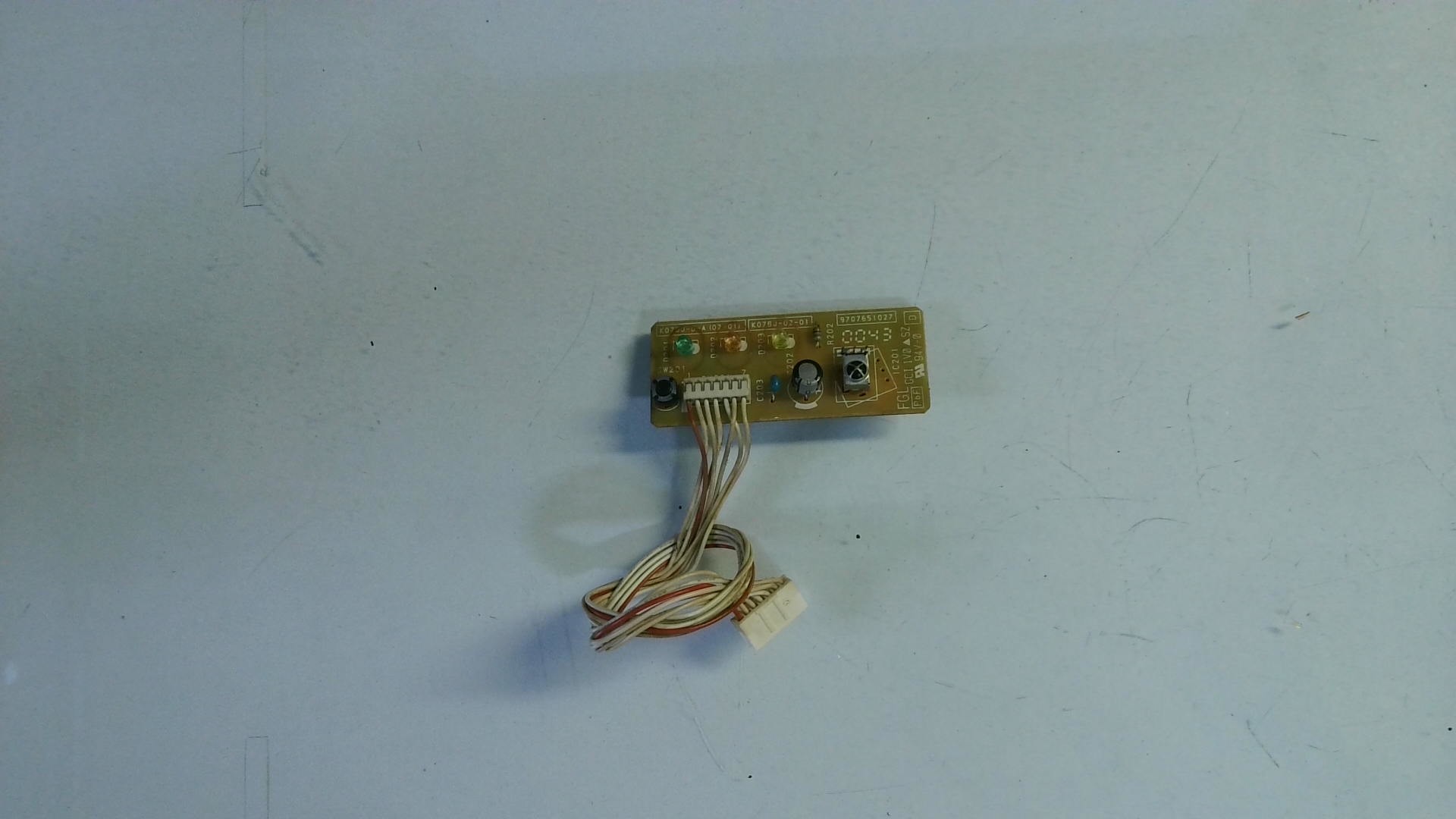 DISPLAY FRONTAL K07BJ-0700HSD-D0 DSP08