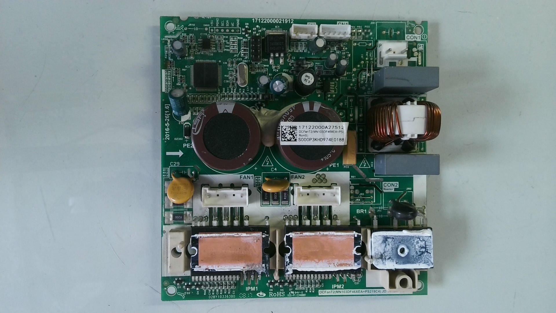 PLACA ELECTRONICA DCFANT2(MN103DF46XEA+PS219C4).JD.TY.MMK.MP1-1 / 17122000021912 PLE109