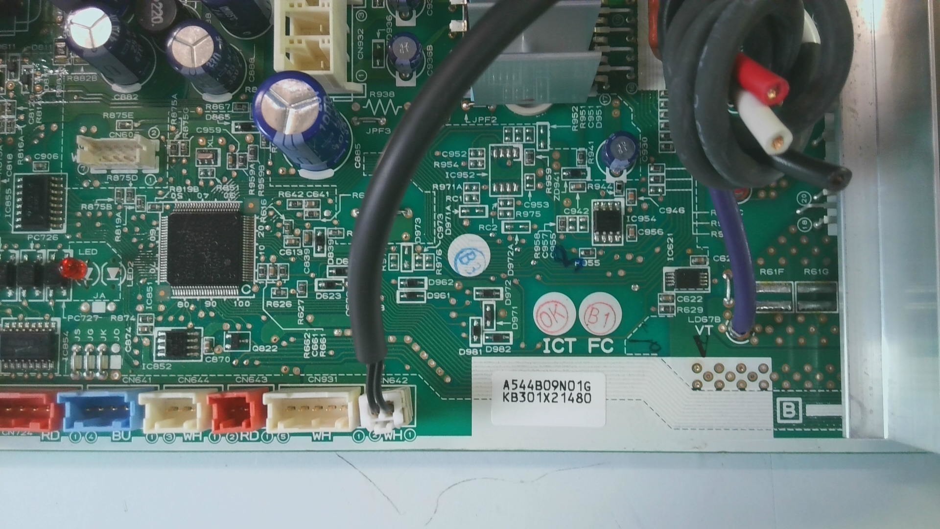 PLACA ELECTRONICA A544B09N01G/ KB301X21480 PLE06 - Imagen 2