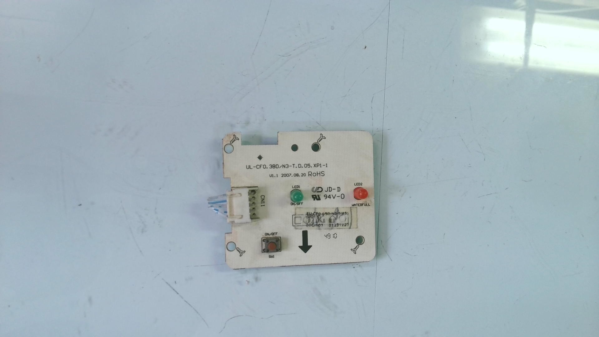 DISPLAY FRONTAL UL-CF0.3D/N3-T.D.05.XP1-1 PLE08