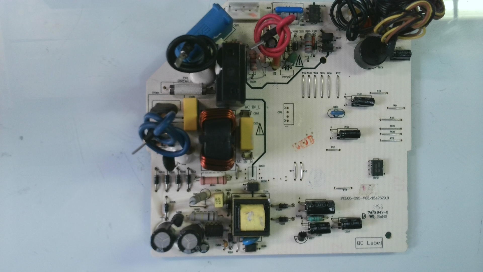 PLACA ELECTRONICA QC LABEL PCB05-395-V02/1547679,B PLE09