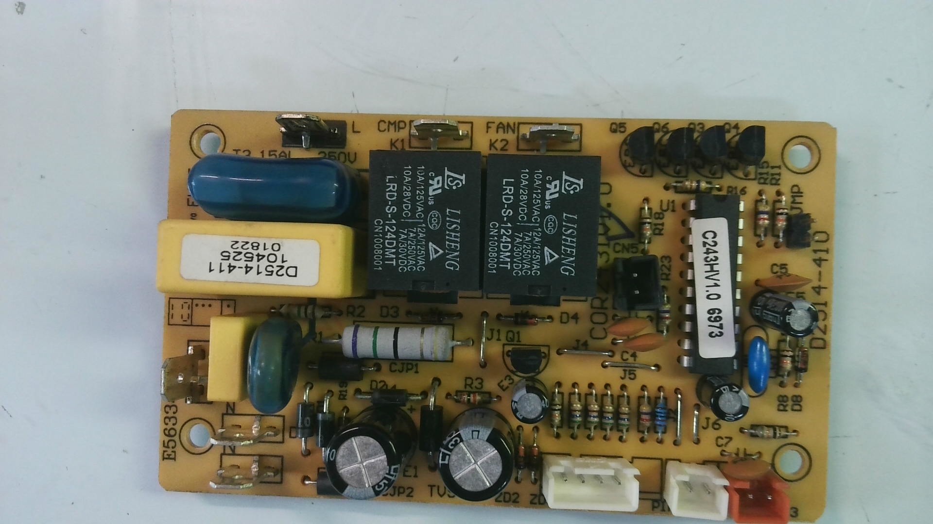 PLACA ELECTRONICA COR243IV1. 0 D2514-410 C243HV1.0 6973 E56334 PLE14
