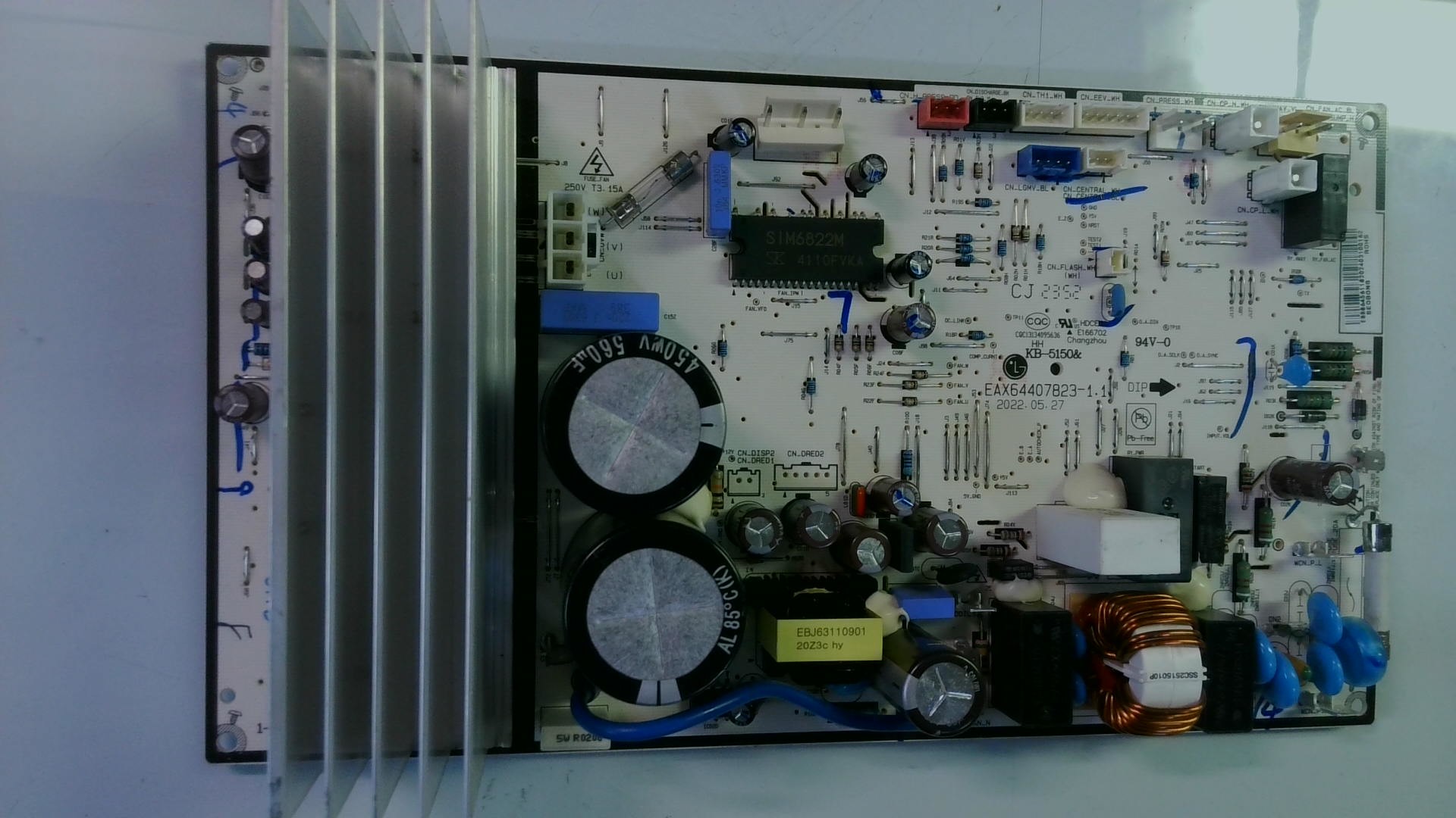 PLACA ELECTRONICA LG KB-5150& EAX64407823-1.1 CQC13134095636 PLE16