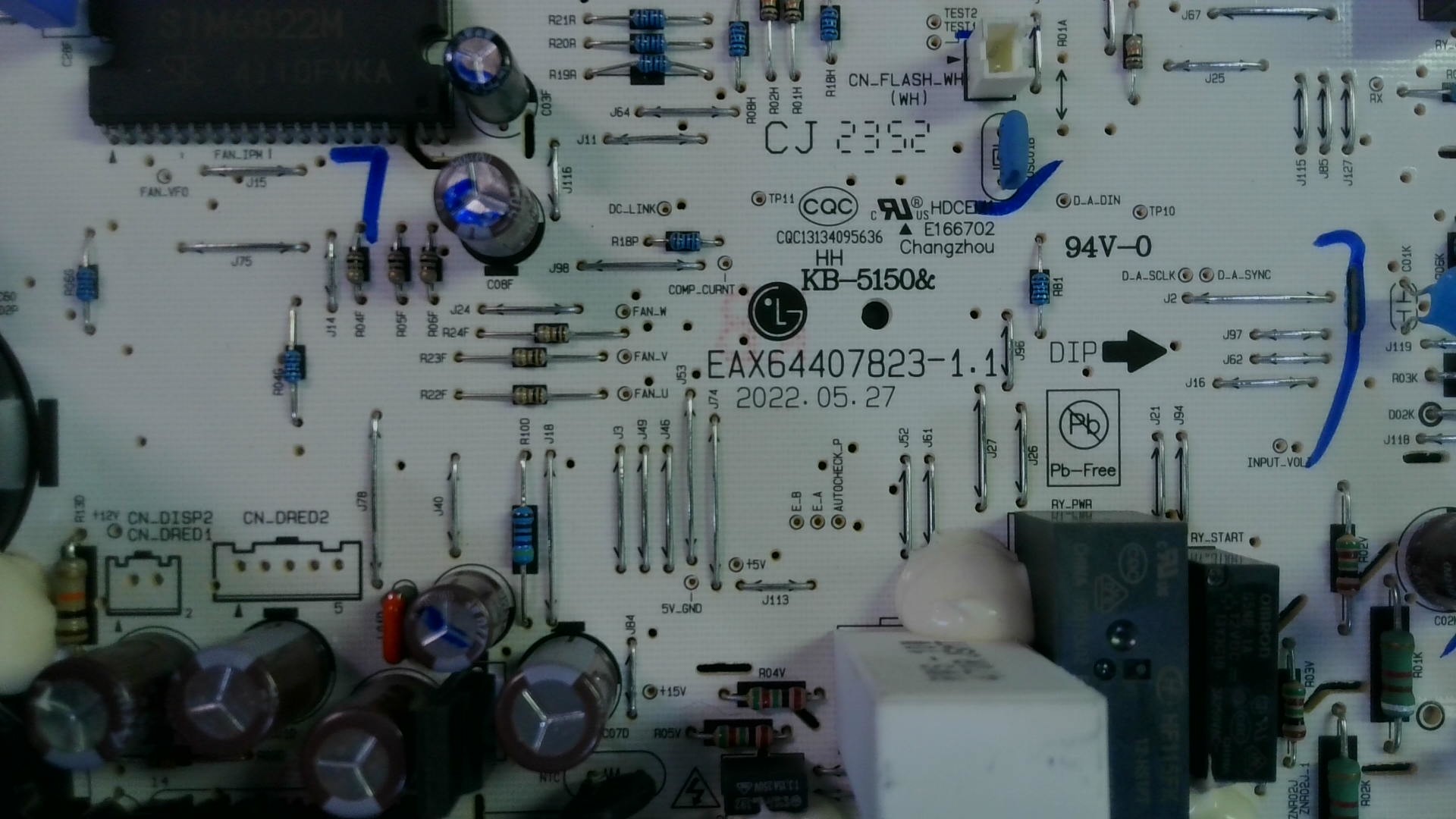 PLACA ELECTRONICA LG KB-5150& EAX64407823-1.1 CQC13134095636 PLE16 - Imagen 2