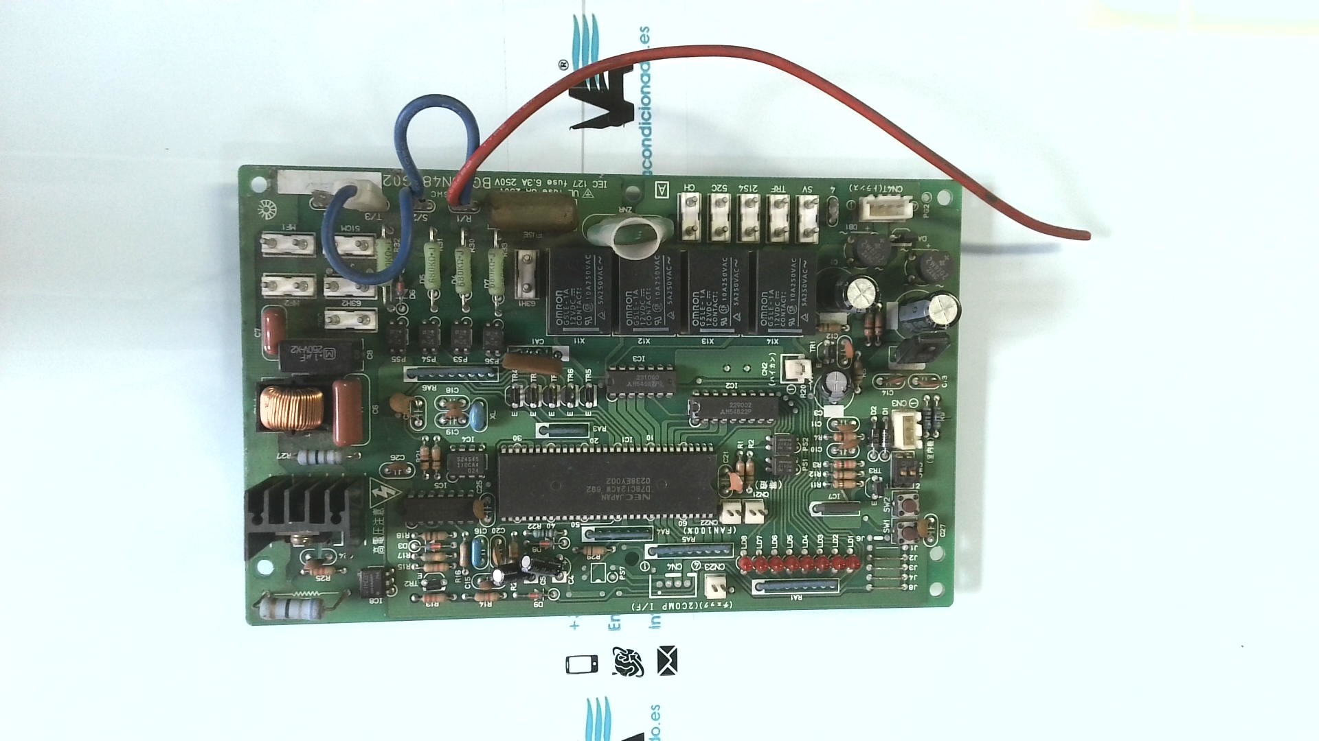 PLACA ELECTRONICA NEC JAPAN D78C12ACN 692 0238EY002 BG76N488G02 PLE34