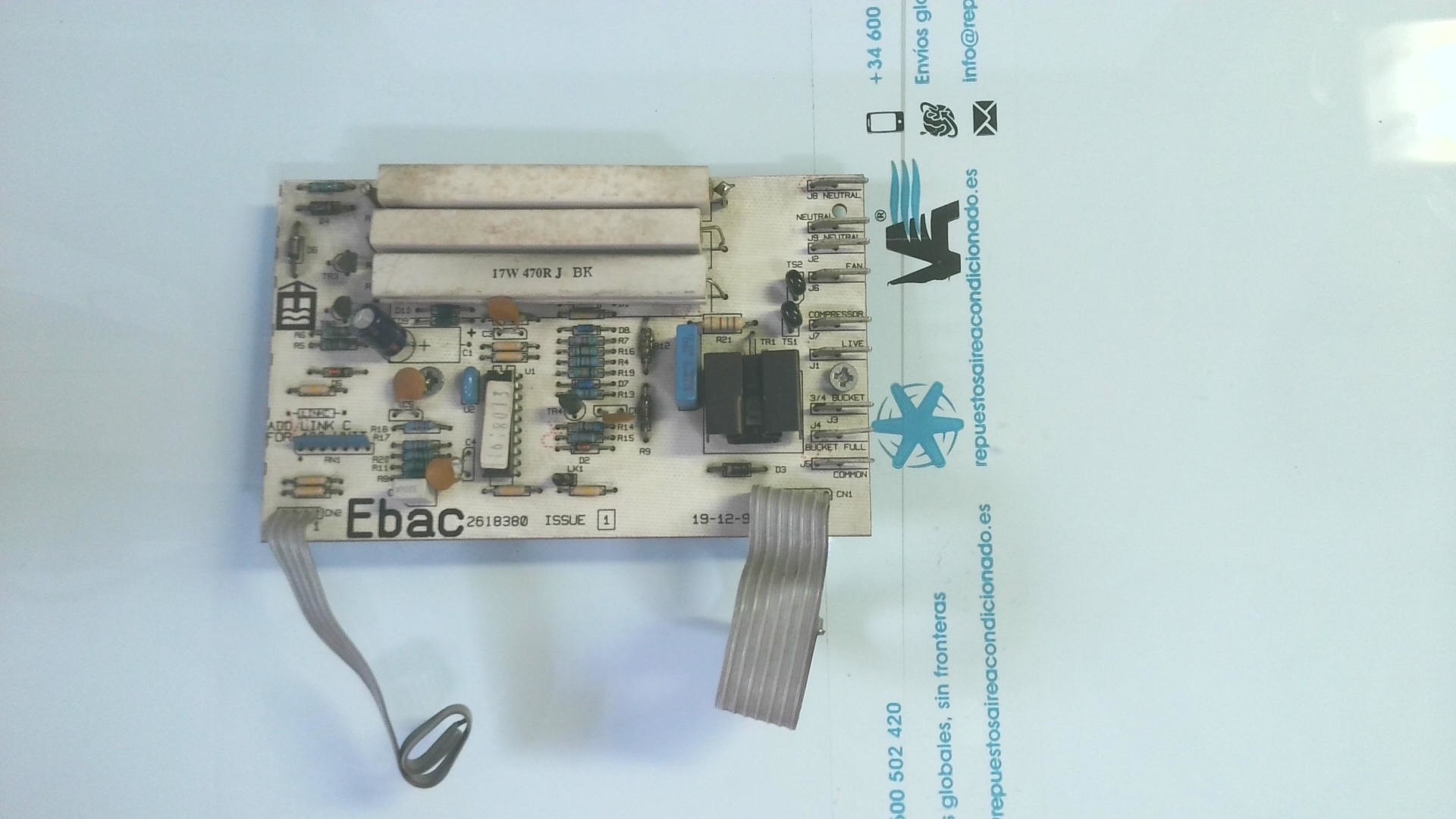 PLACA ELECTRONICA EBAC 2618380 PLE34