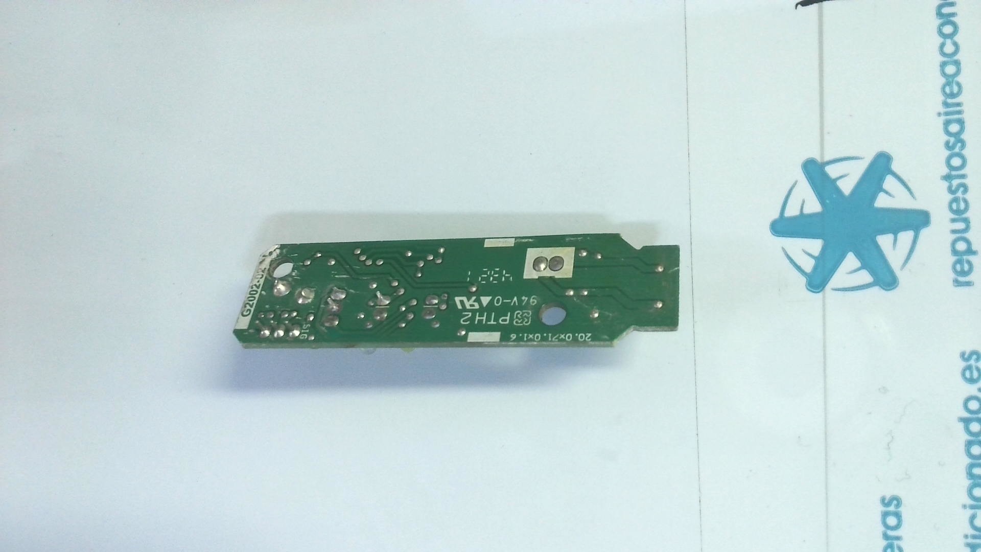 DISPLAY FRONTAL 20.0X71.0X1.6 PTH2 94V-0 G2002-02 PLE29 - Imagen 2
