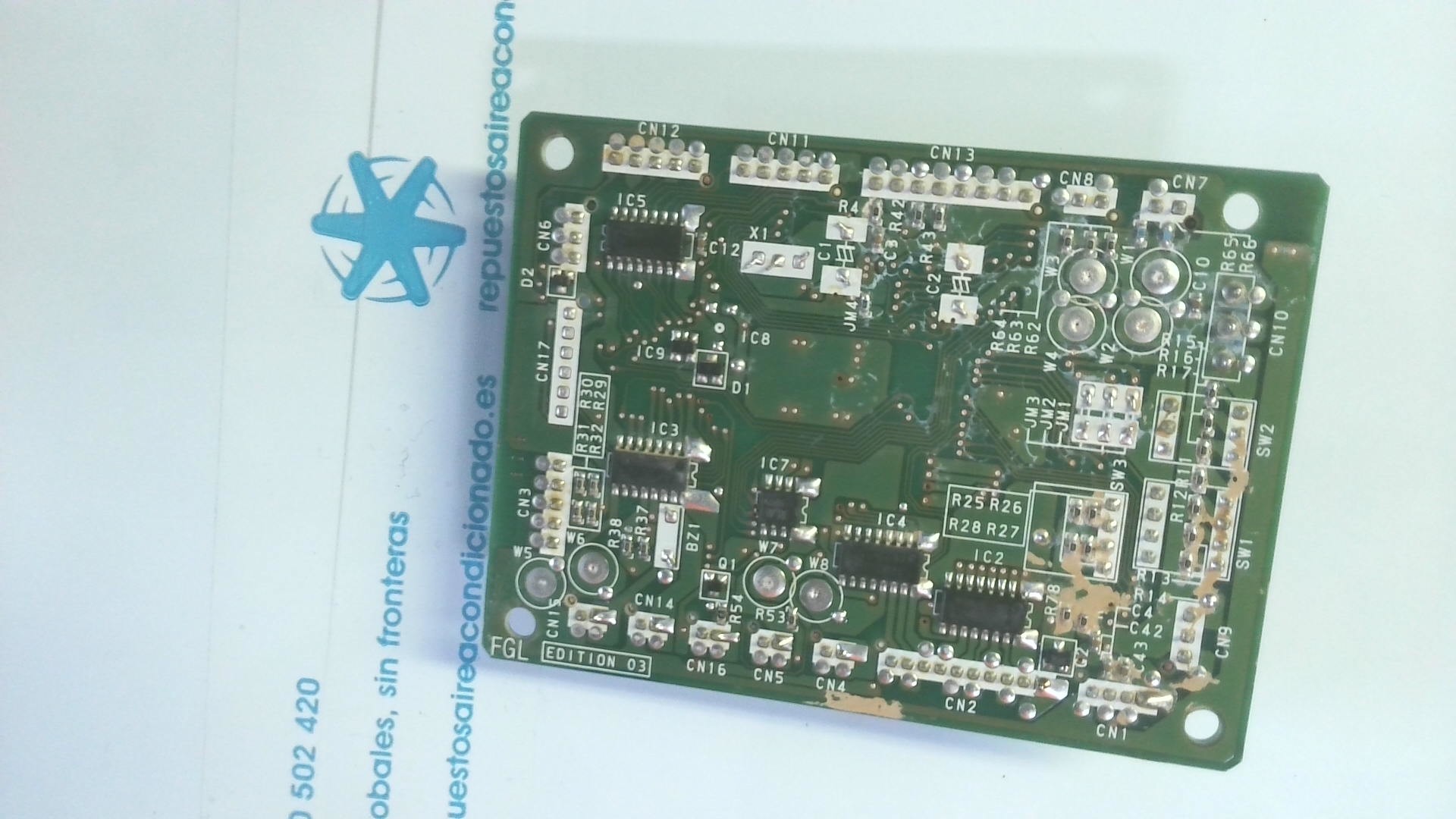 PLACA ELETRONICA K03BZ-0502HSE-01 K50909 PLE02 - Imagen 2