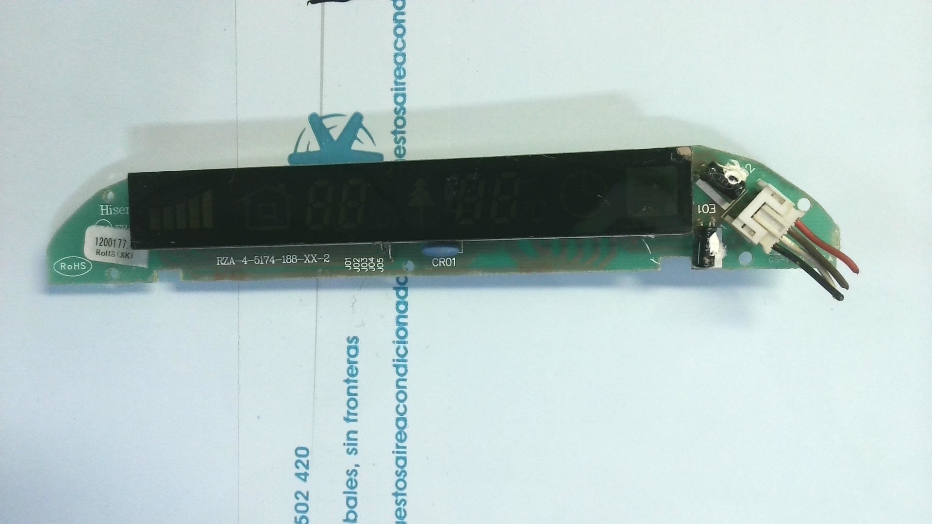 DISPLAY FRONTAL RZA-4-5174-188-XX-2 PLE03