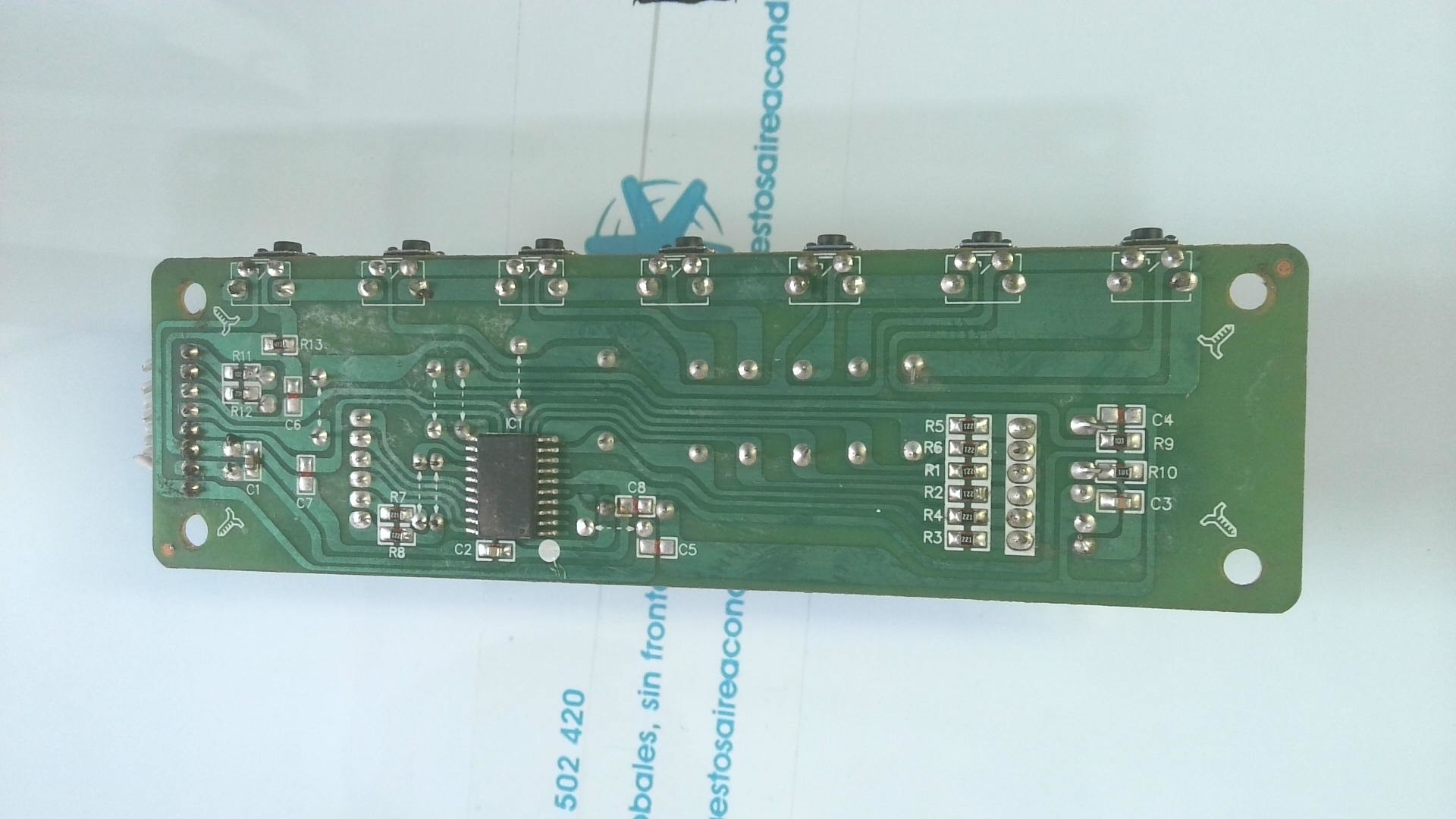 DISPLAY FRONTAL PLACAS ELECTRONICAS JHS-A001-DISP 2087.09.10 RGB-B8821GW-C PLE13 - Imagen 2