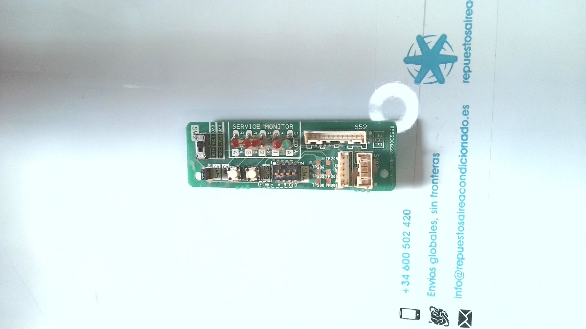 DISPLAY FRONTAL 0552306S2 PLE24