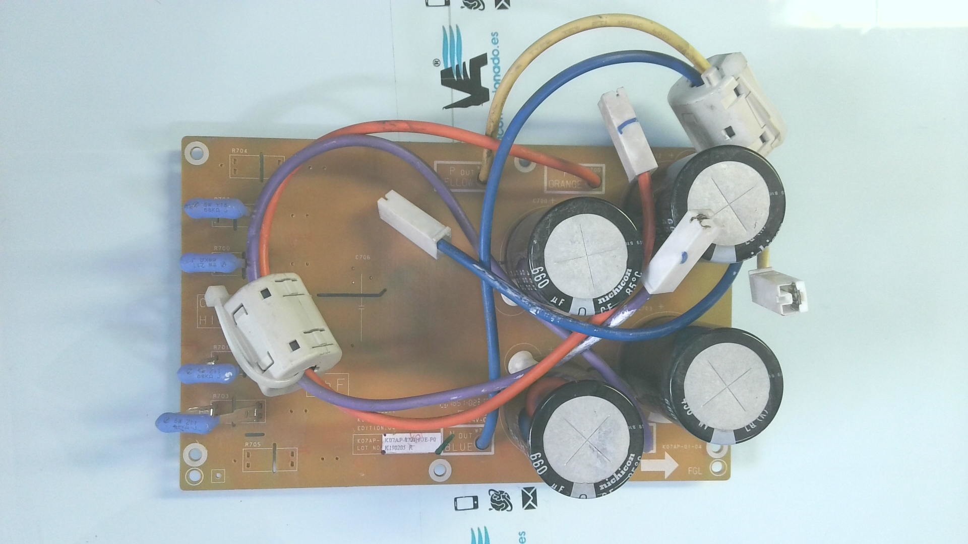 PLACA ELETRONICA K07AP-0700HUE-P0 9707625011 PLE30