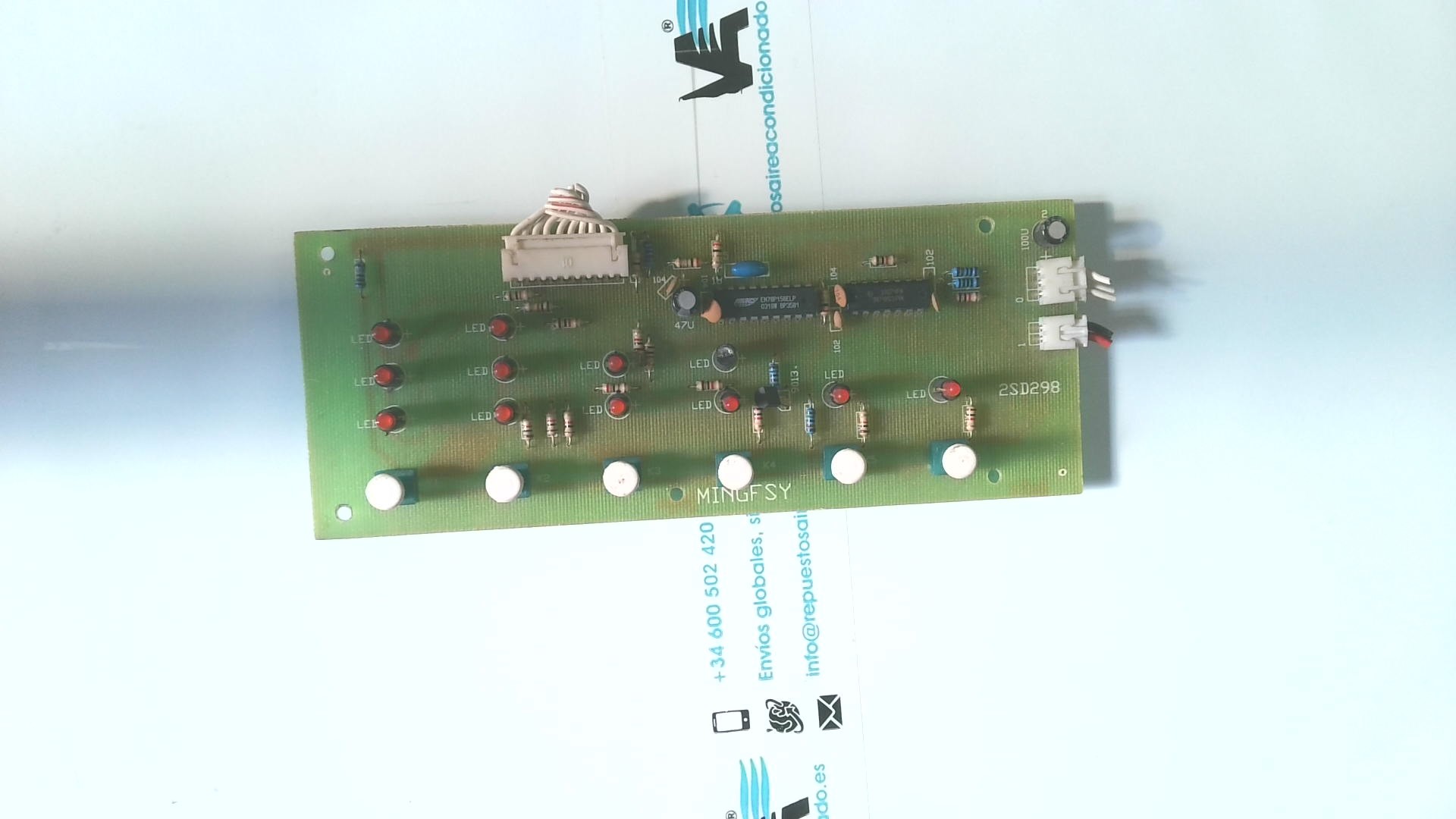 DISPLAY FRONTAL PLACA ELETRONICA MINGF SY 2SD298 PLE31