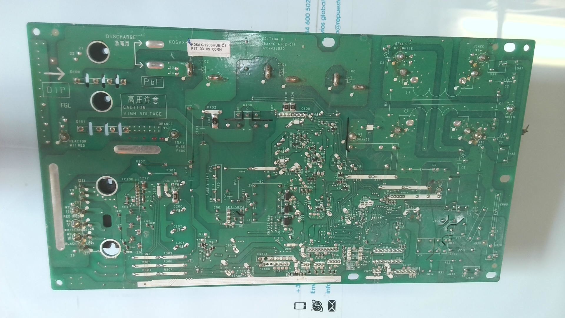 PLACA ELETRONICA K06AX-C-A(02-01) 9707423020 PLE40 - Imagen 2