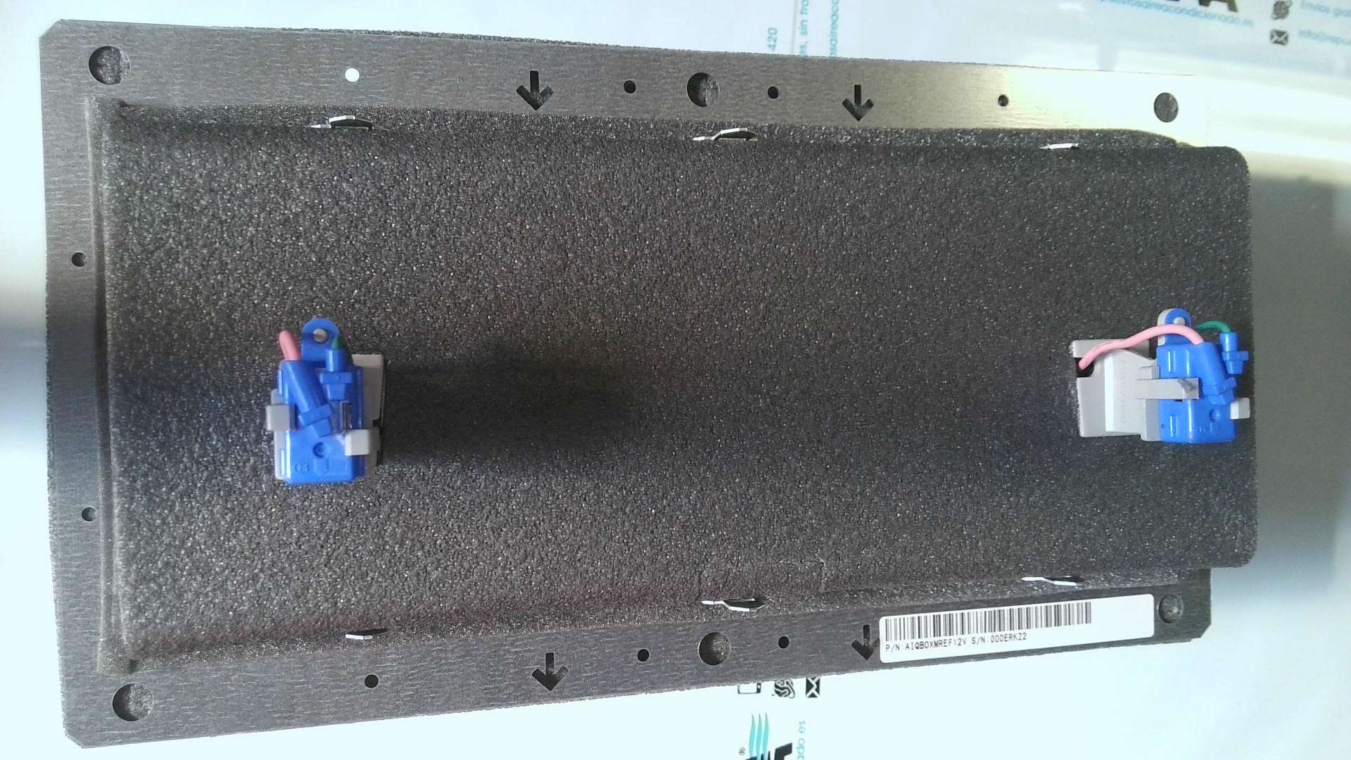 AIRZONE AIRZONE AZAIQBOXDCHM 12VDC 500MA STAND-BY:0,3W.TF:0-50 C AZ01 - Imagen 2