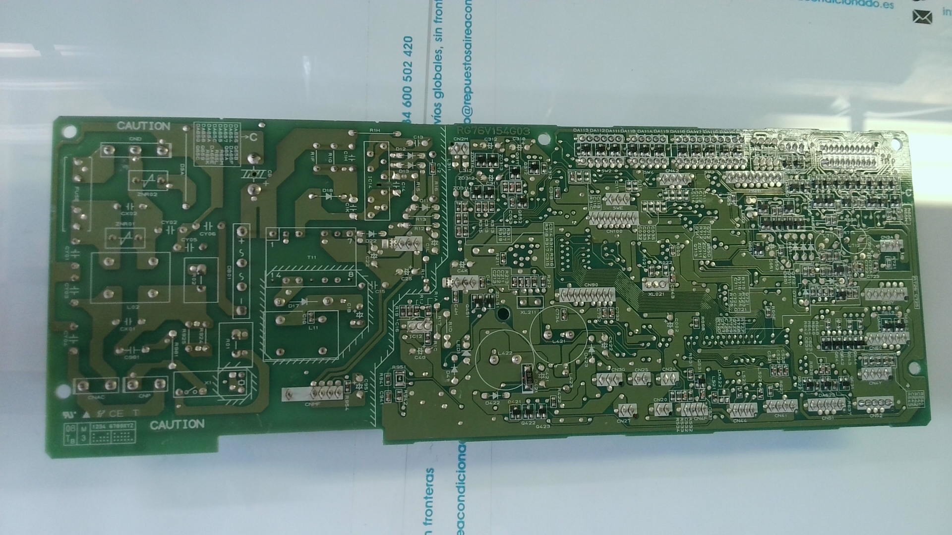 PLACA ELECTRONICA PLACA ELETRONICA RG76V154G03 PLE52 - Imagen 2