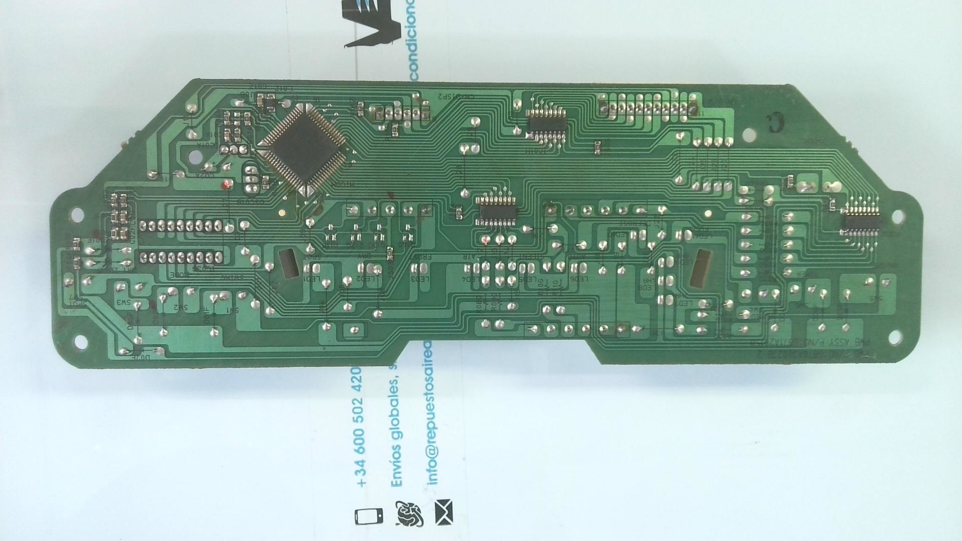 DISPLAY FRONTAL PLACA ELETRONICA PWB P/N0:6870A90027B-2 PWB ASSY P/NO:6871A20150 PLE60 - Imagen 2
