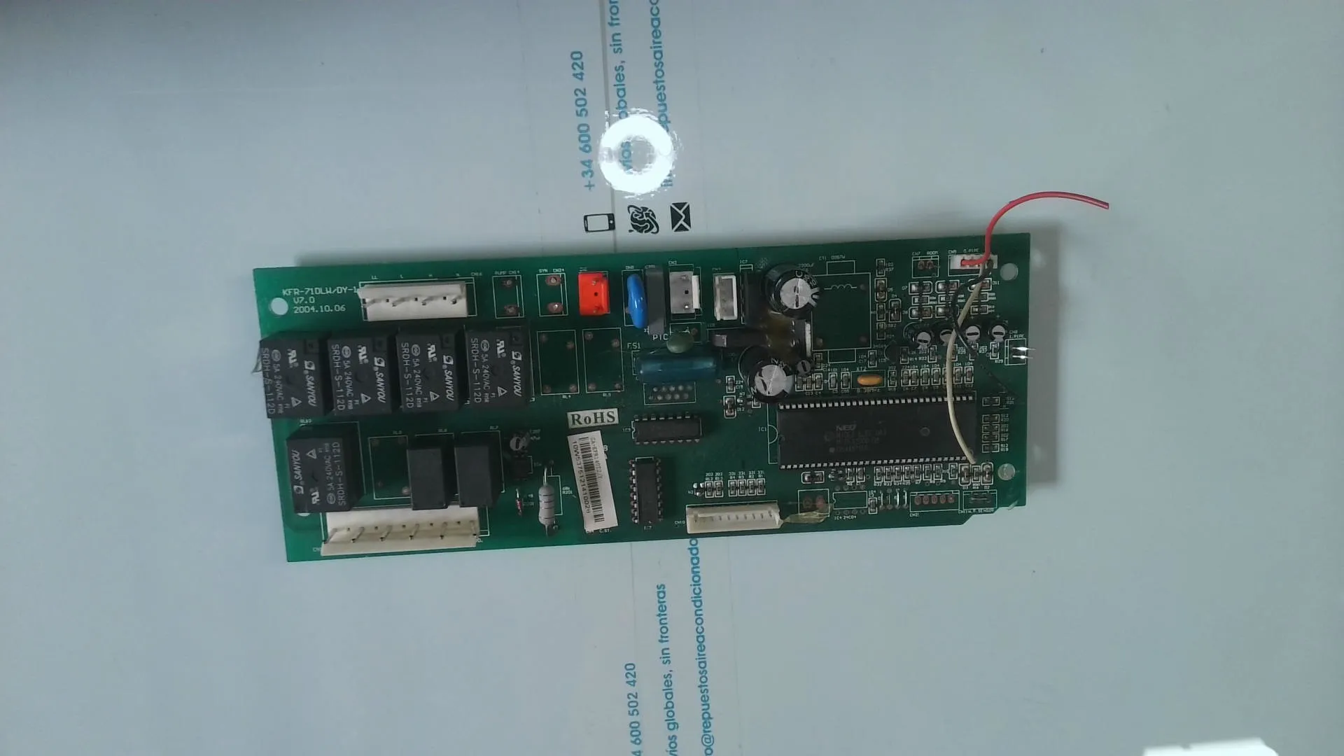PLACA ELECTRONICA PARA UNIDAD EXTERIOR HIYASU KFR-25GW/DLH-01-V