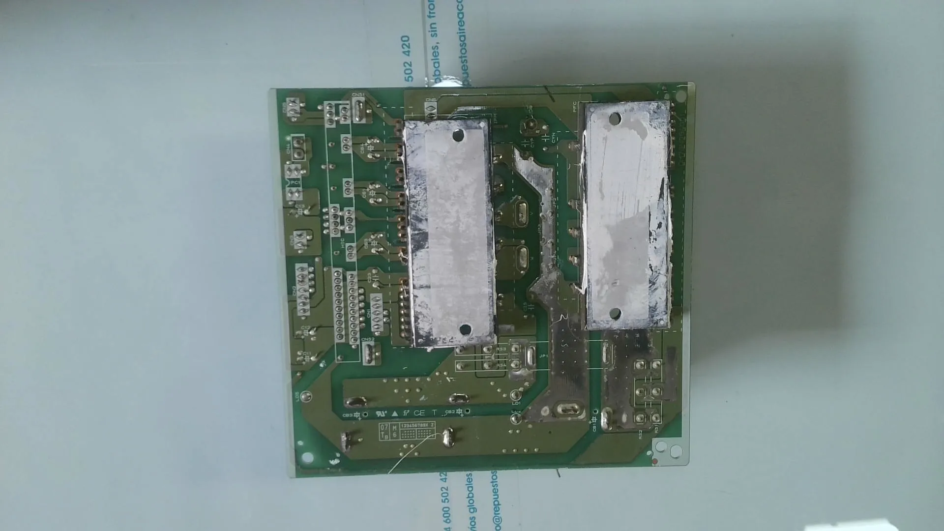 PLACA ELECTRONICA PARA UNIDAD EXTERIOR MITSUBISHI ELECTRIC DM00N095B E02851440 - Imagen 2